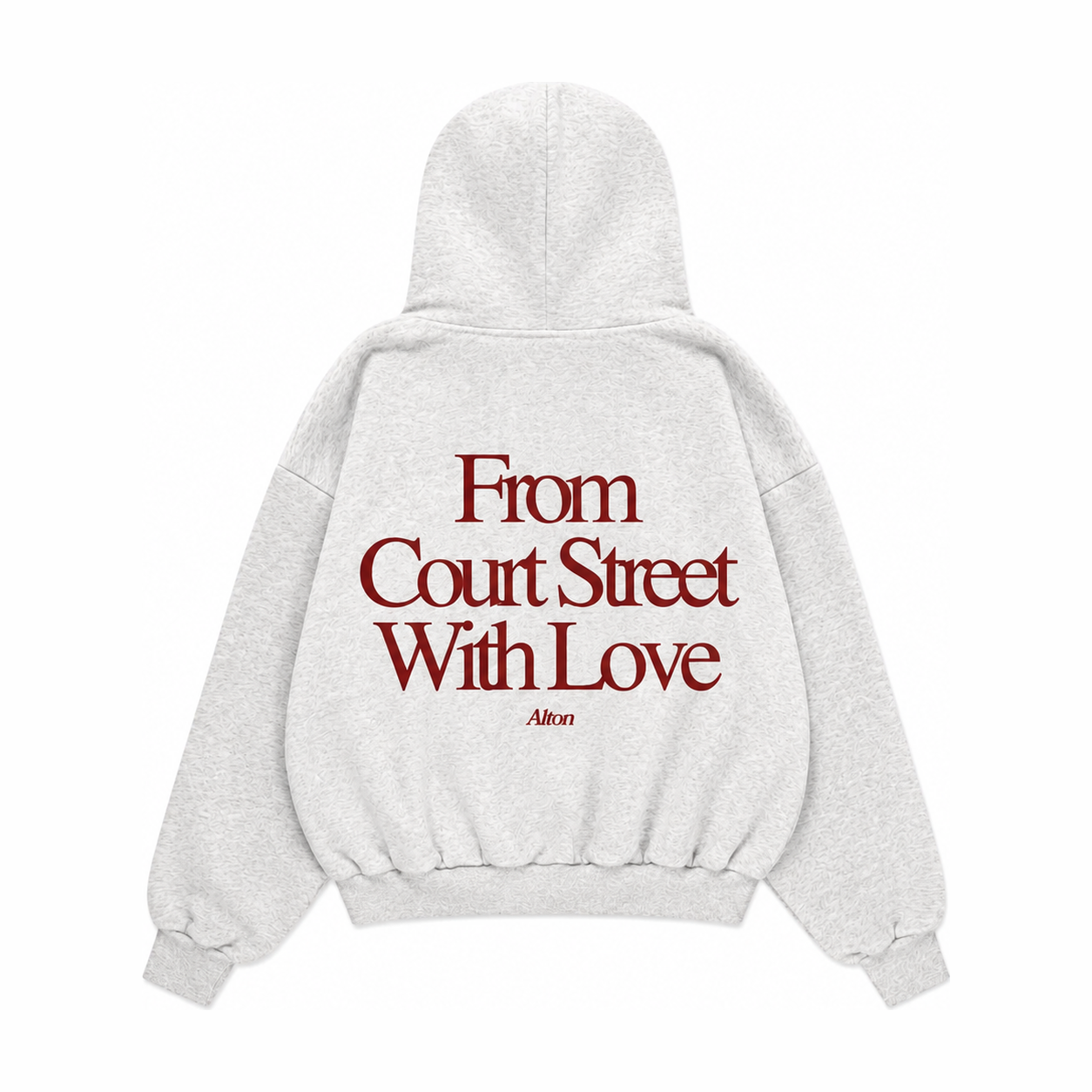 From Court Street Gray Hoodie