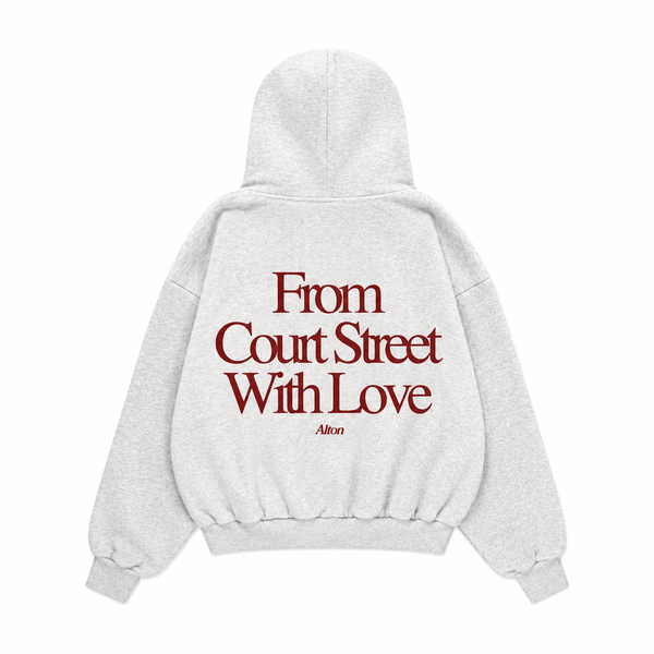 From Court Street Gray Hoodie