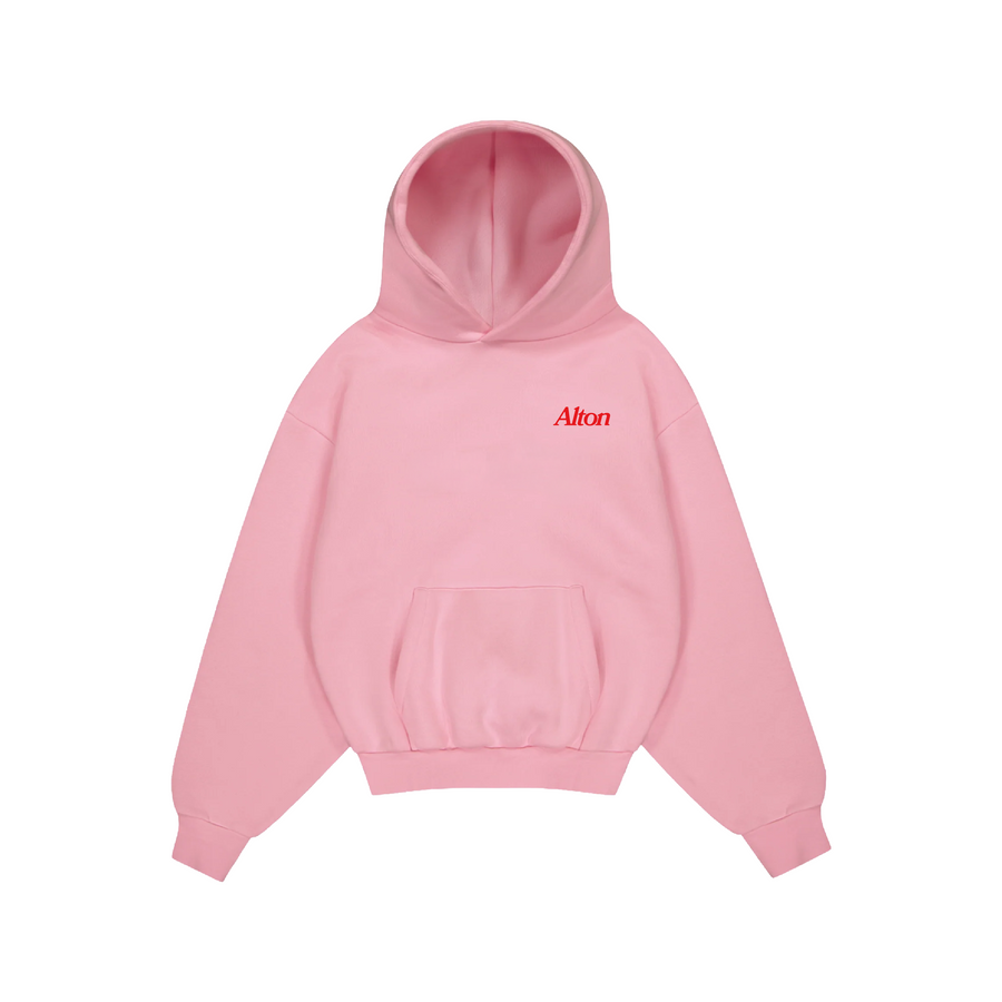 Love Letter From Oxford Pink Hoodie