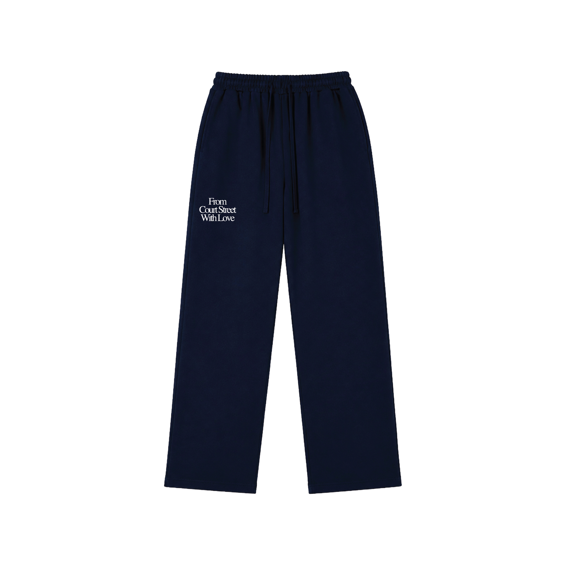 Love Letter From Athens Navy Pants