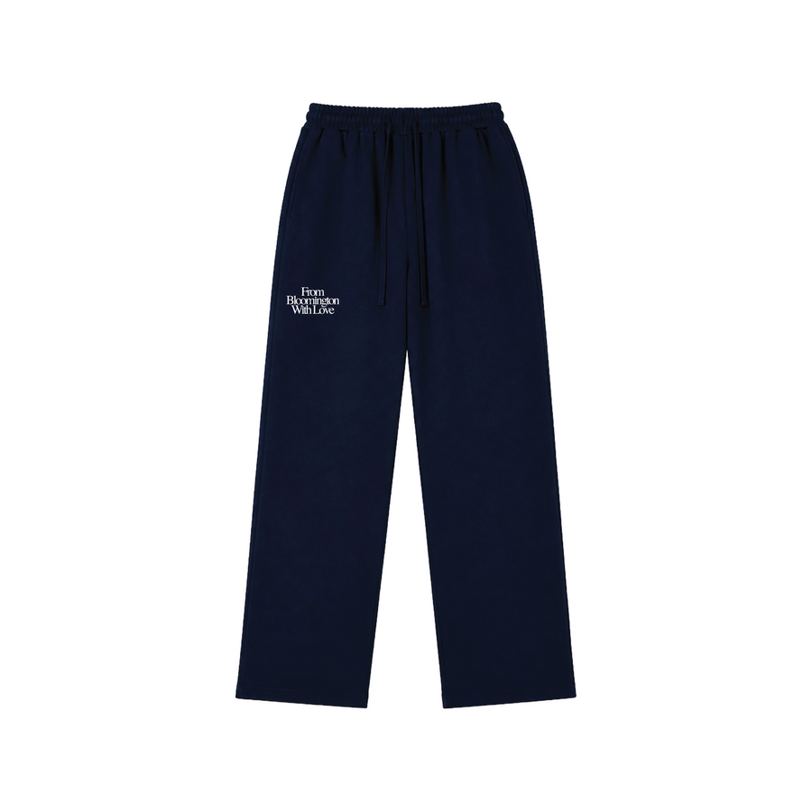 Love Letter From Bloomington Navy Pants front