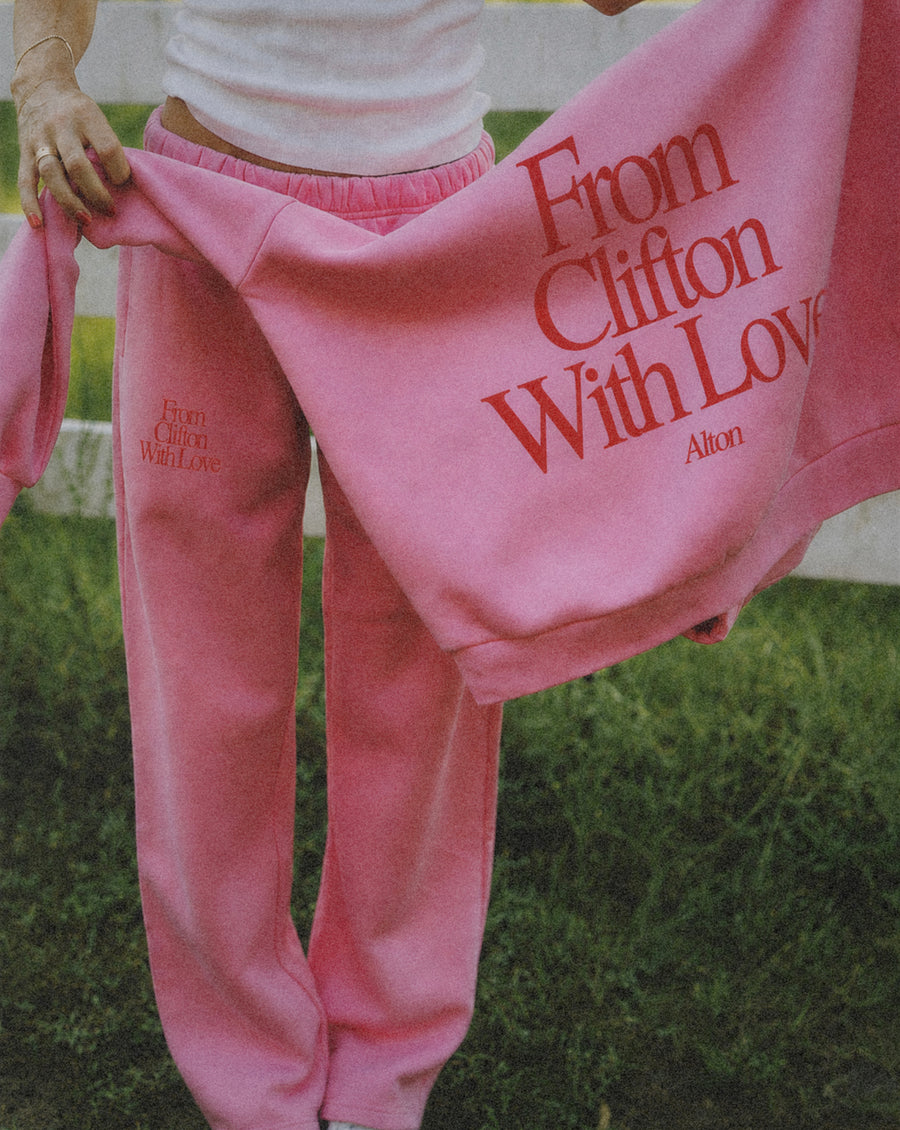 Love Letter From Clifton Pink Pants