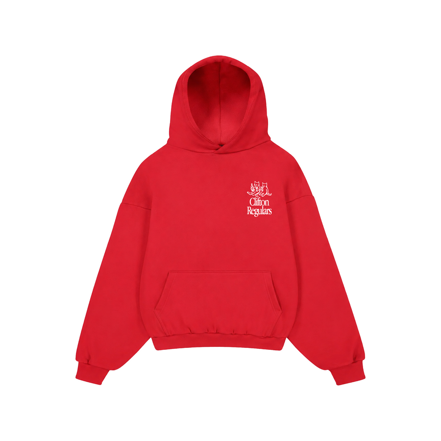 Clifton Regulars Red Hoodie
