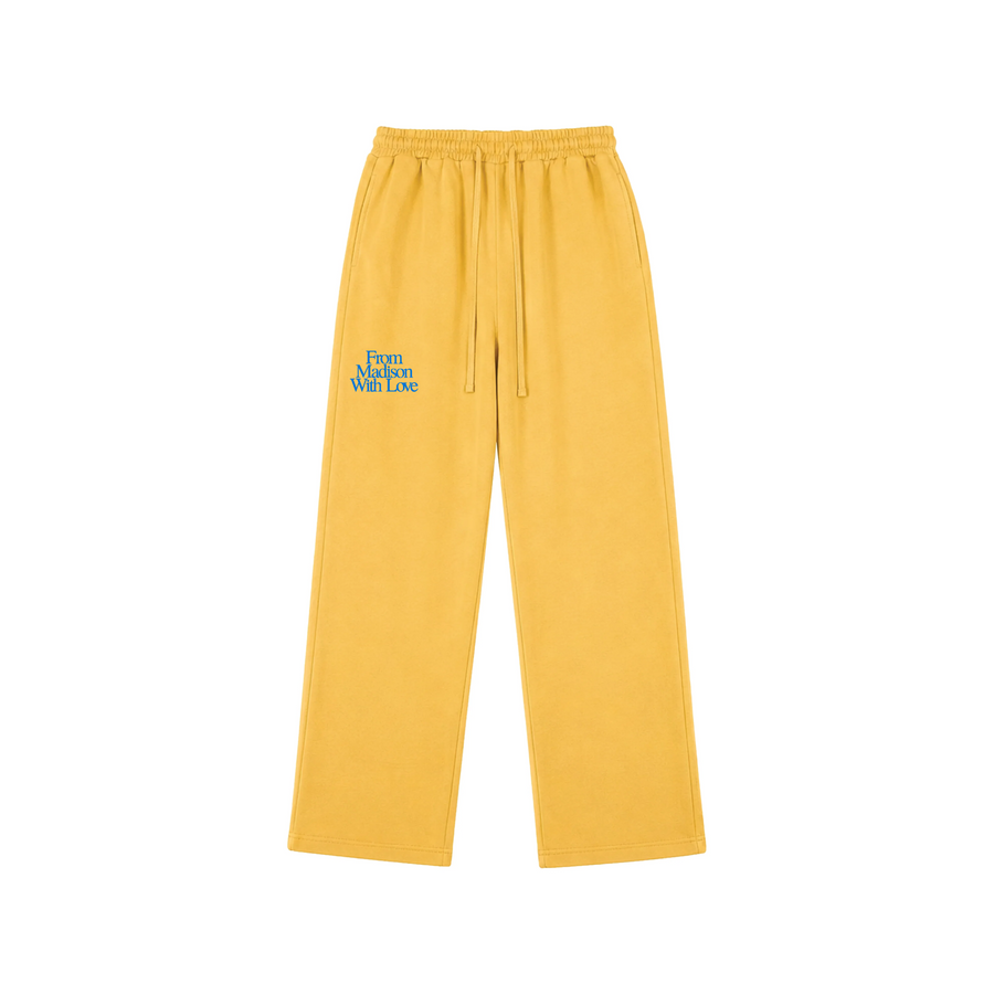 Love Letter From Madison Yellow Pants front
