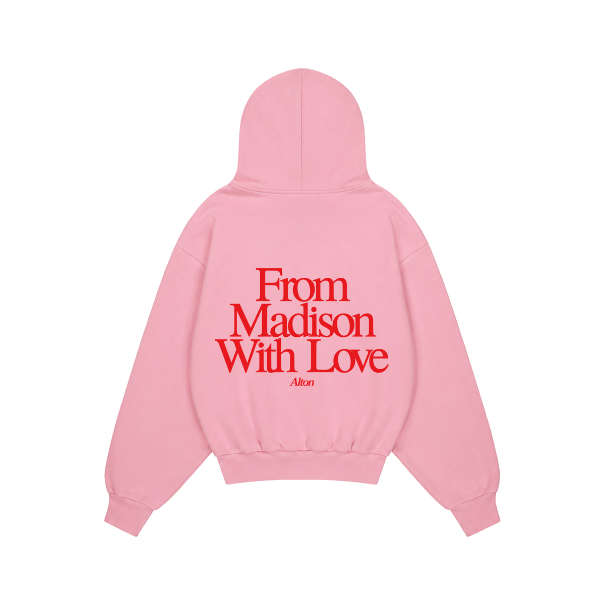Madison Love Letter Pink Hoodie