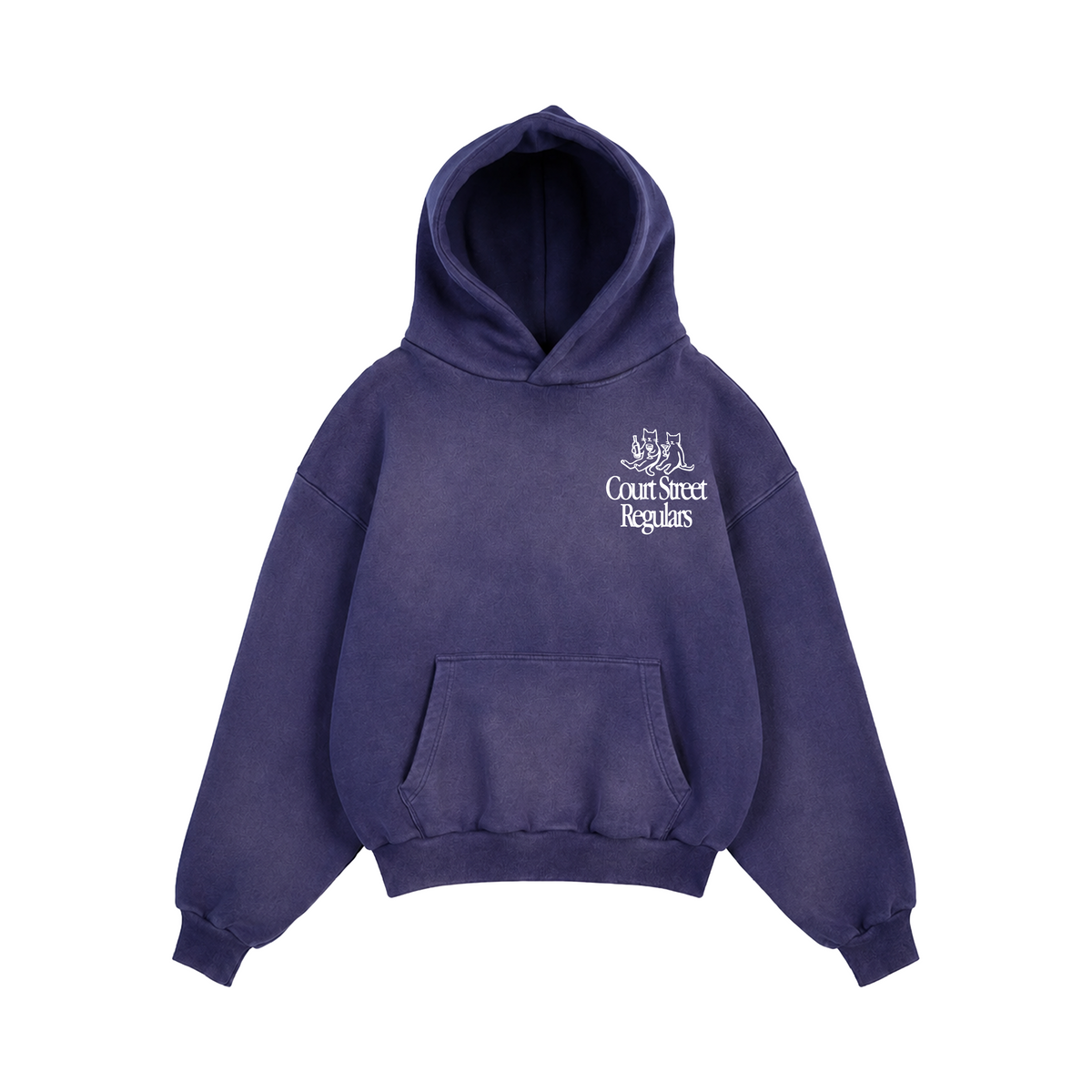 Court Street Regulars Patriot Blue Hoodie