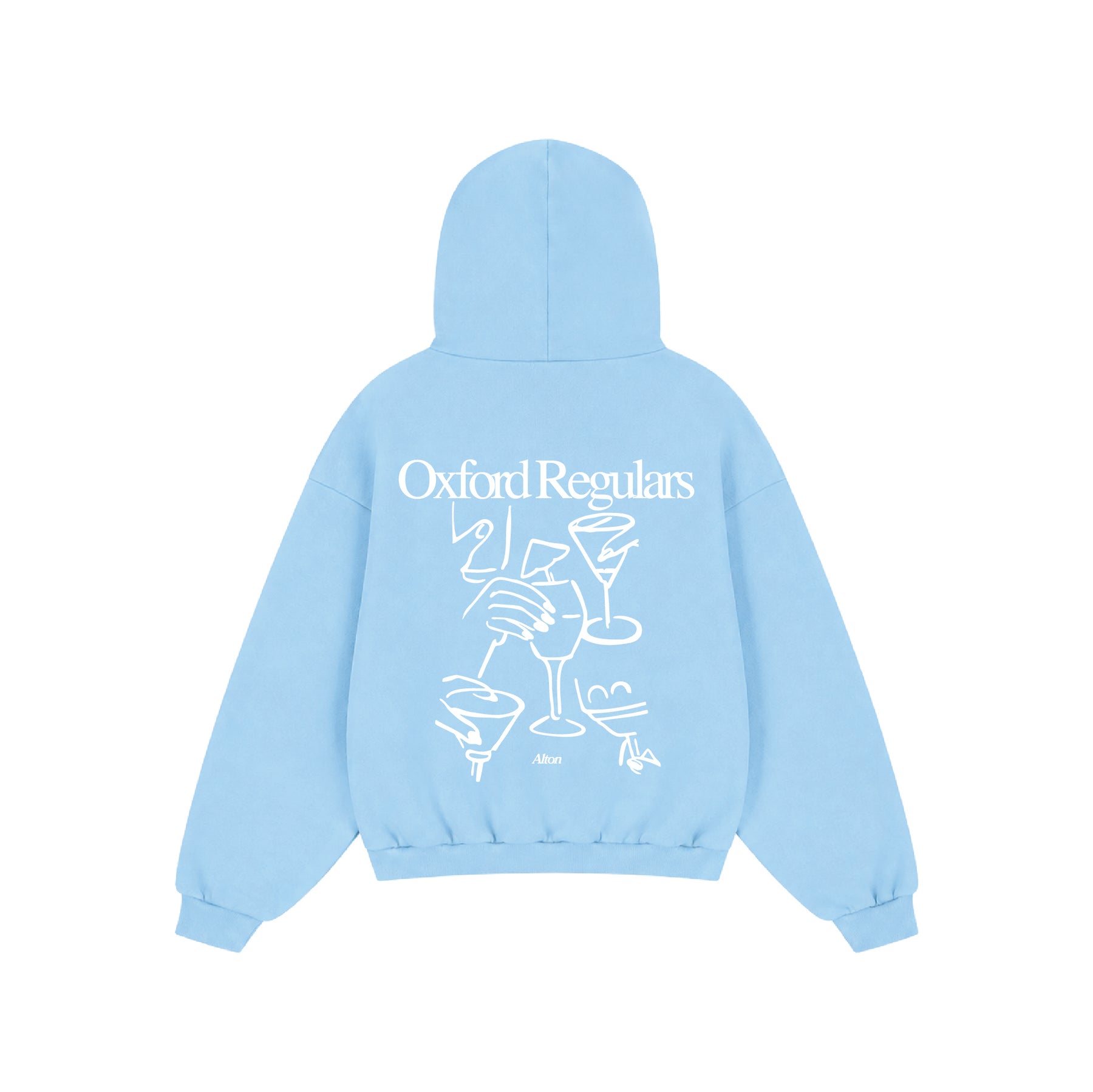 Oxford Regulars Sky Blue Hoodie