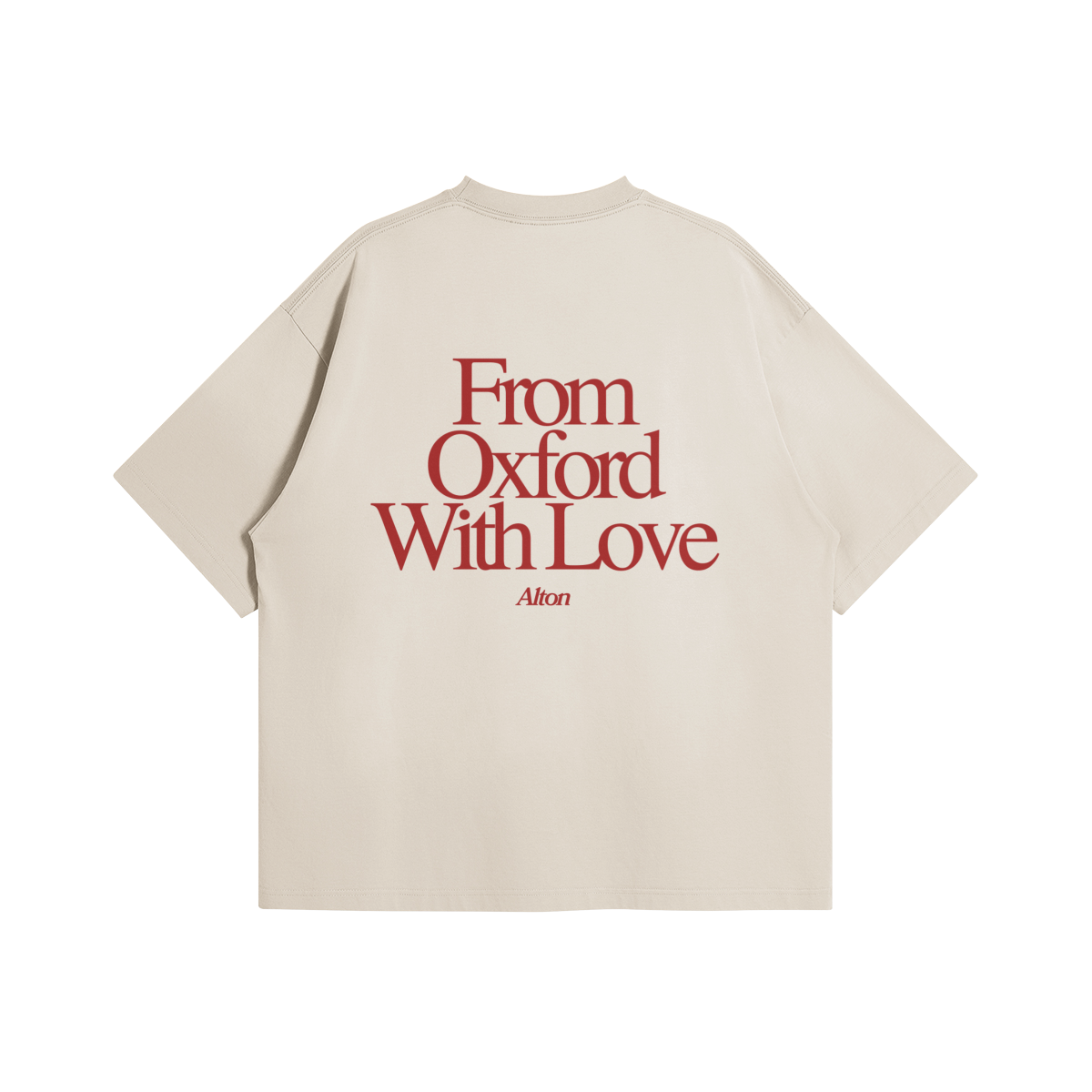 Oxford Love Letter Moon Mist Tee