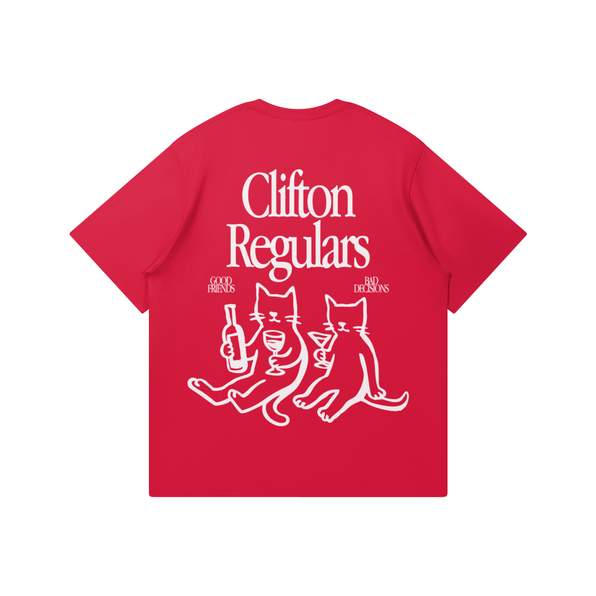 Clifton Regulars Red Tee