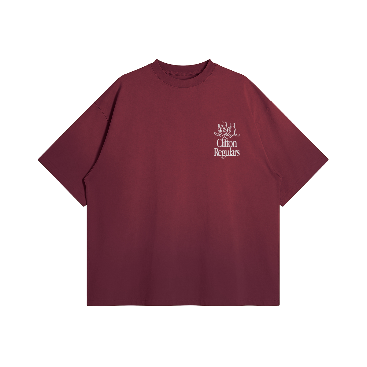 Clifton Regulars Burgundy Tee