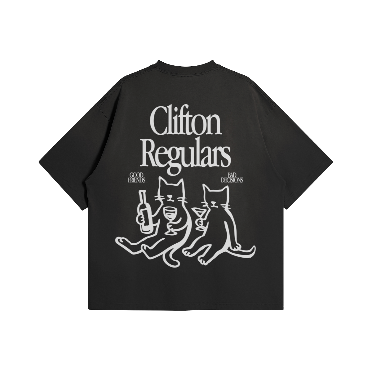 Clifton Regulars Black Tee