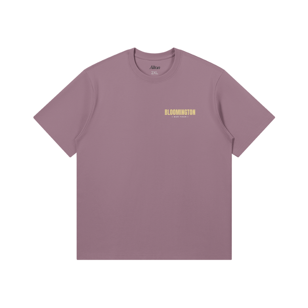 Live From Bloomington Bar Tour Mauve Tee