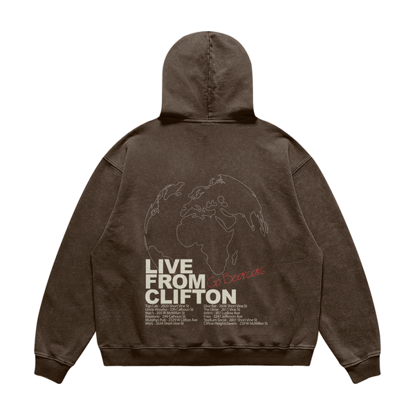 Live From Clifton Brown Hoodie