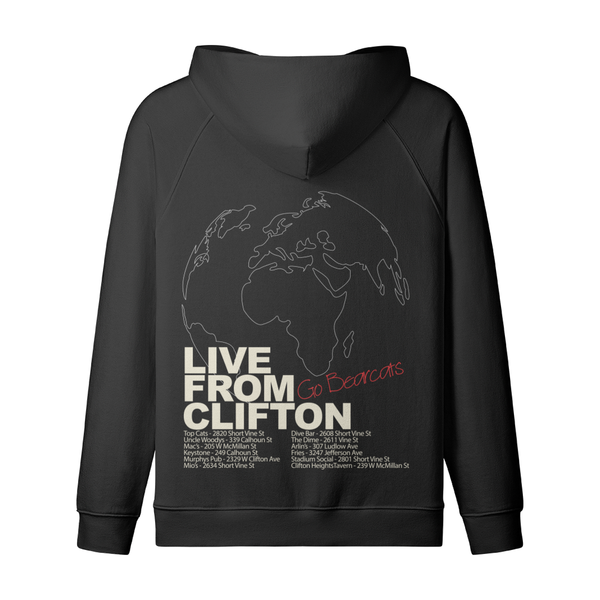 Black Live From Clifton Zip-up