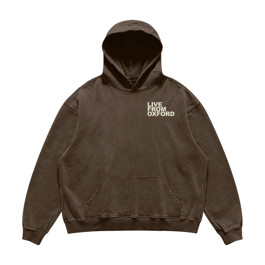 Live From Oxford Brown Hoodie
