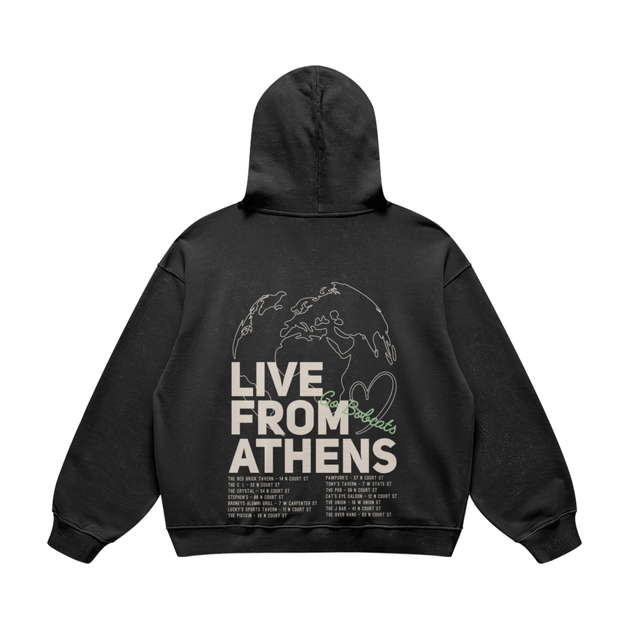 Live From Athens Black Hoodie