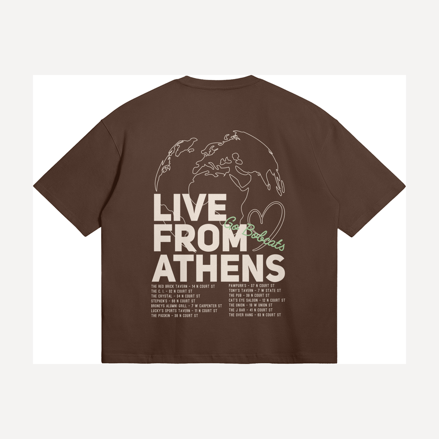 Live From Athens Oversized Tee