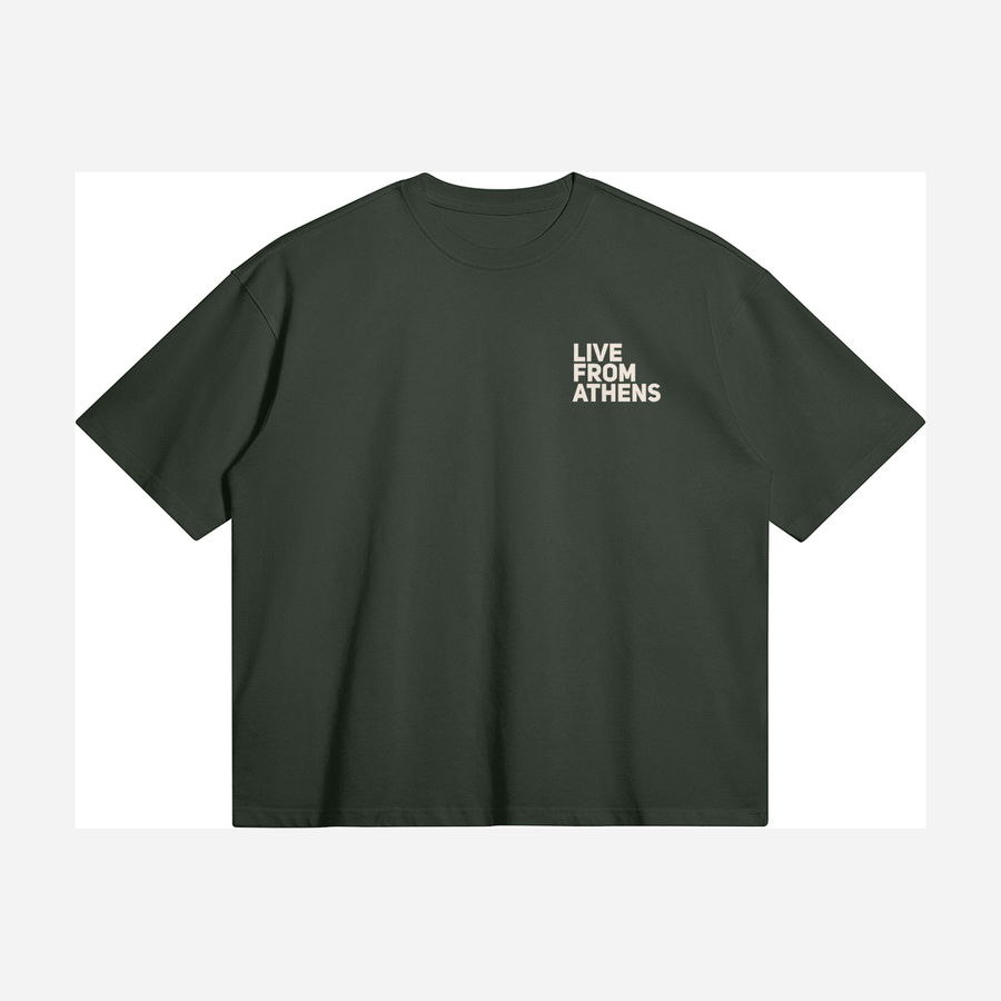Live From Athens Oversized Tee