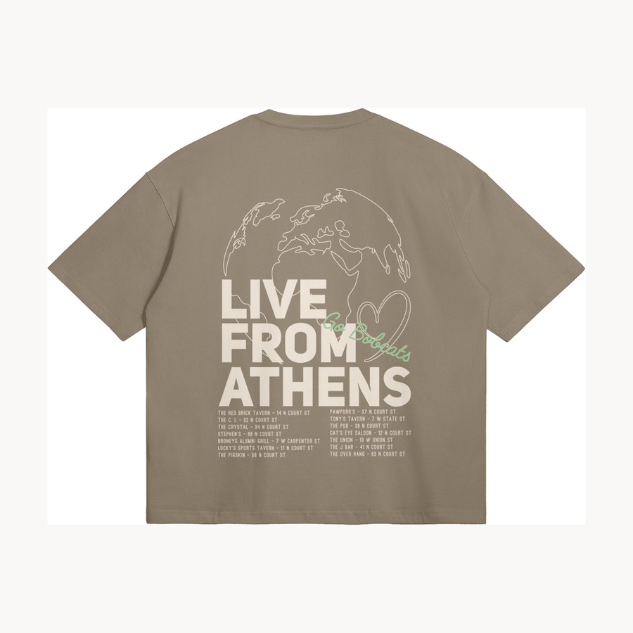 Live From Athens Oversized Tee