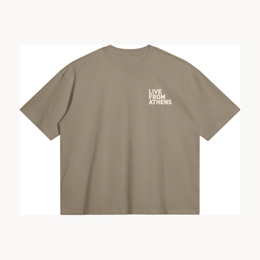 Live From Athens Oversized Tee
