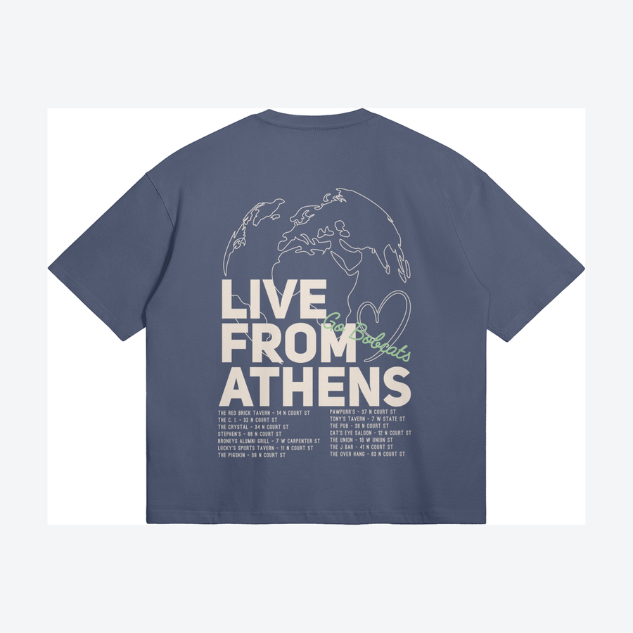 Live From Athens Oversized Tee