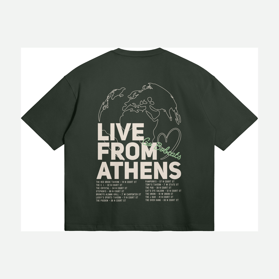 Live From Athens Oversized Tee