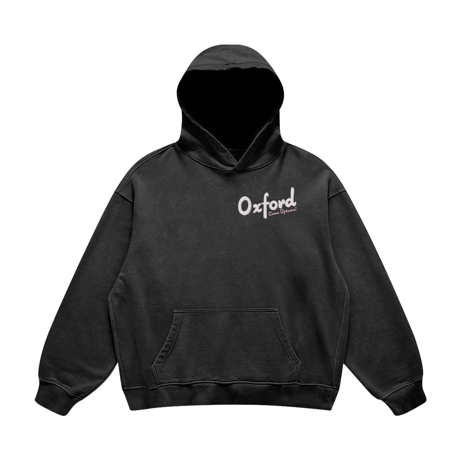 Come Uptown Black Sweat Set Hoodie